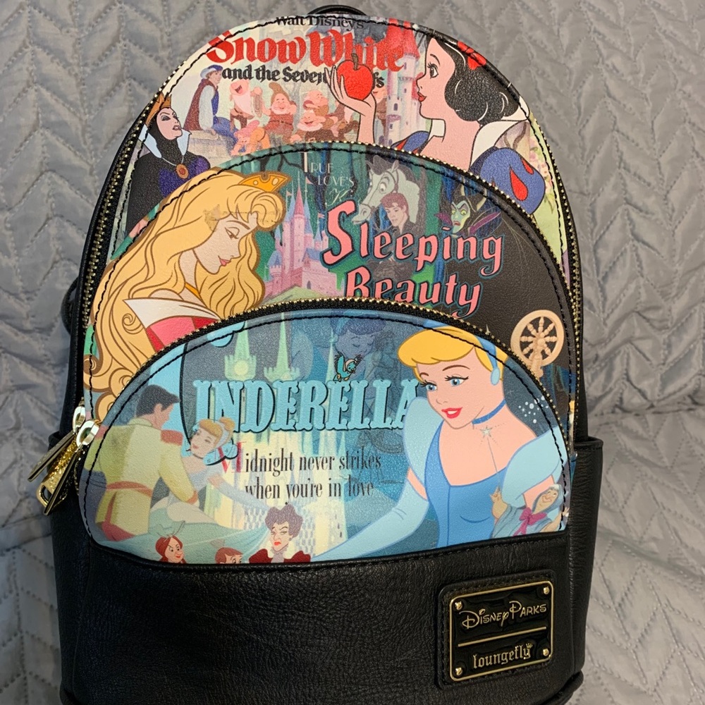 Disney Trio Princesses Loungefly